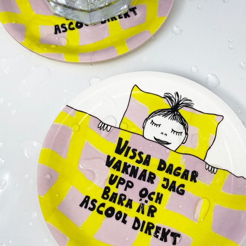 Glasunderlägg / Minibricka | Ascool direkt Solveig | 11cm