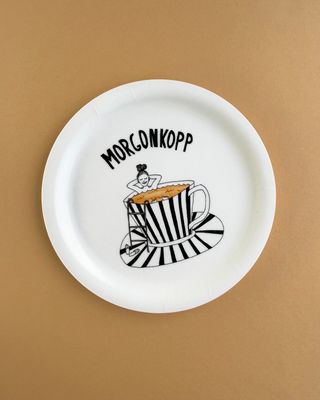 Glasunderlägg / Minibricka | Morgonkopp | 11cm