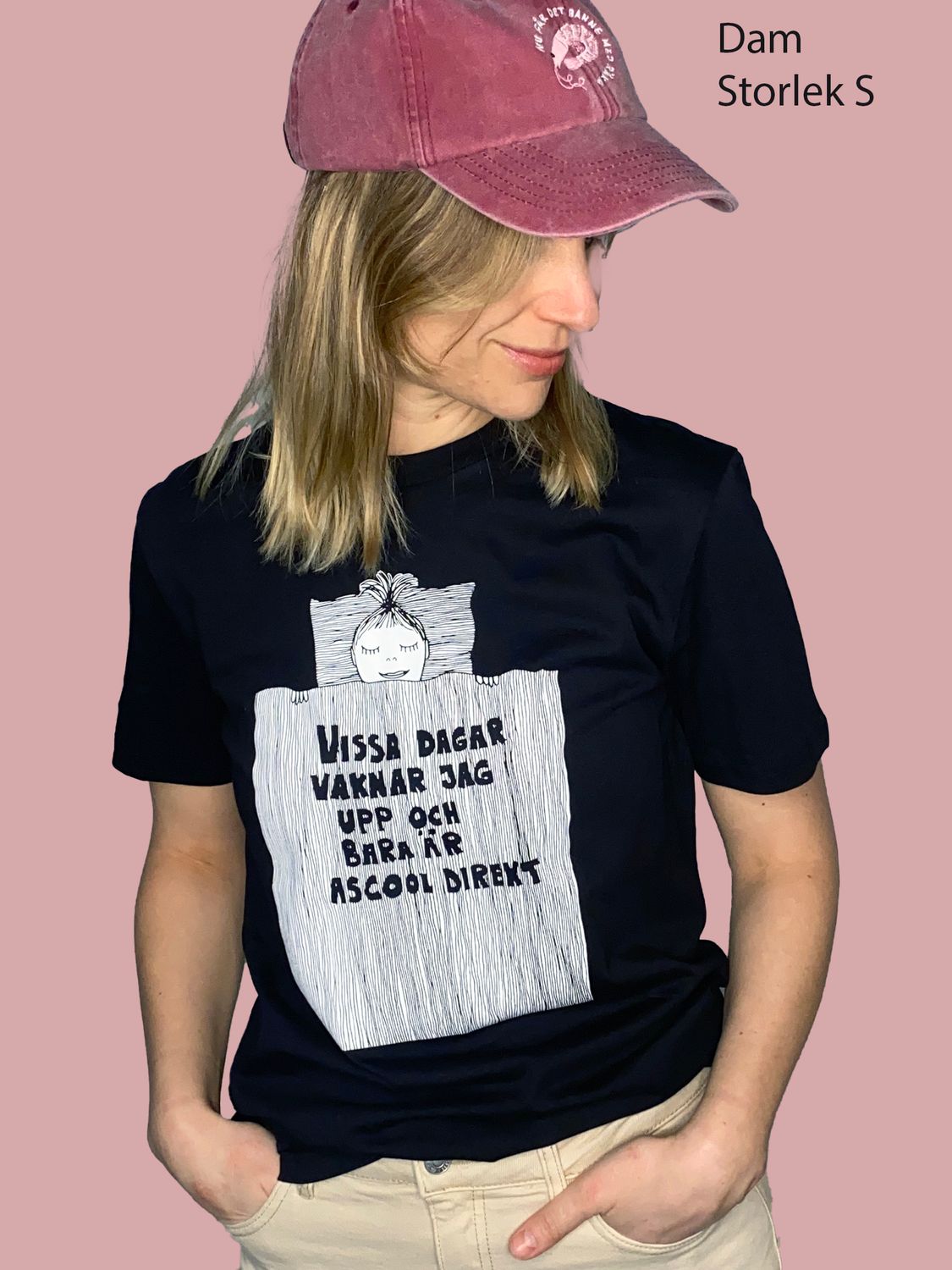 T-shirt dam, svart | S | Ascool direkt