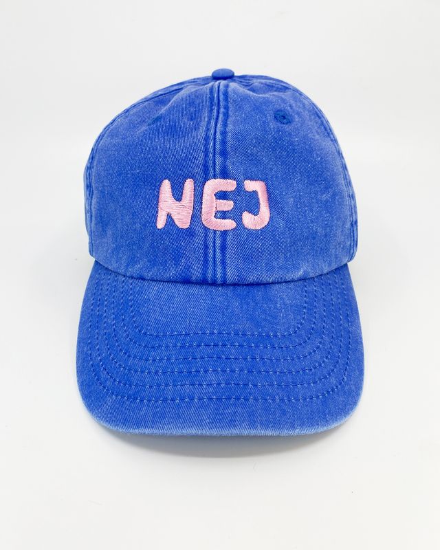 Keps | NEJ | Vintage kornblå