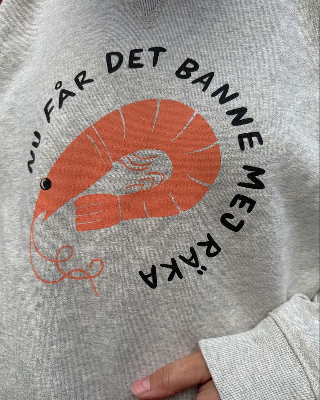 Sweatshirt unisex, Natur | Banne mej räka
