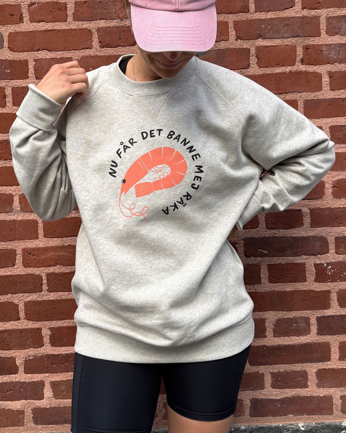 Sweatshirt unisex, Natur | Banne mej räka