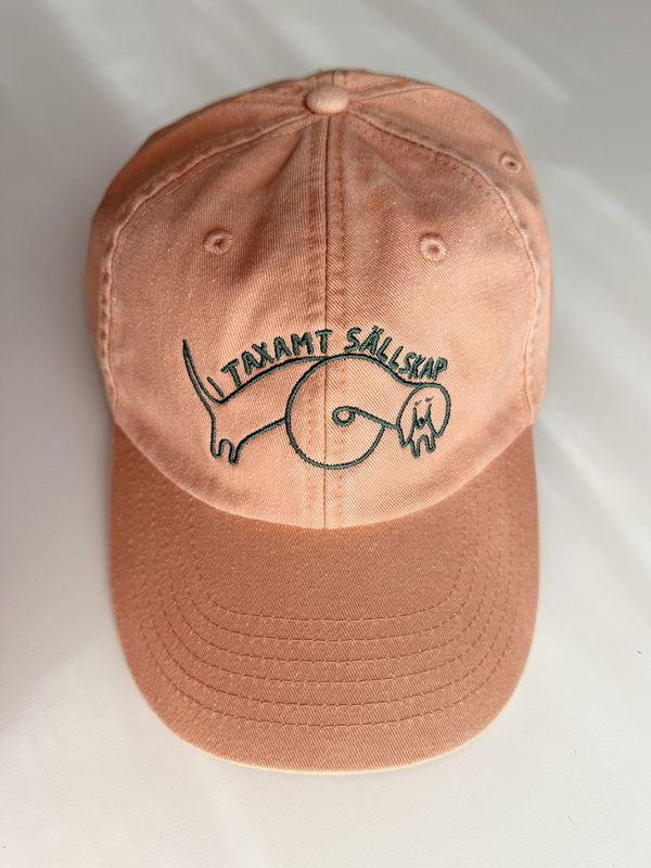 Keps | Taxamt Sällskap | Vintage peach