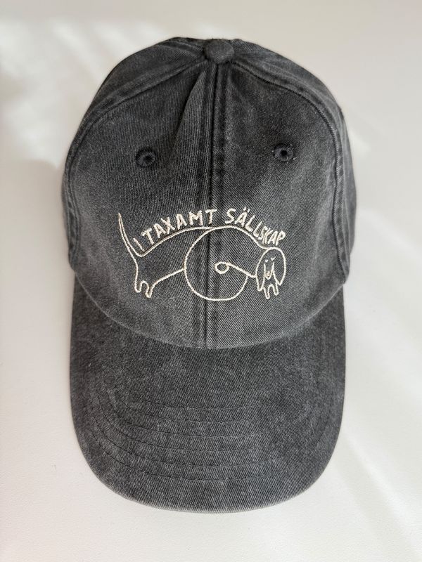Keps | Taxamt Sällskap | Vintage svart