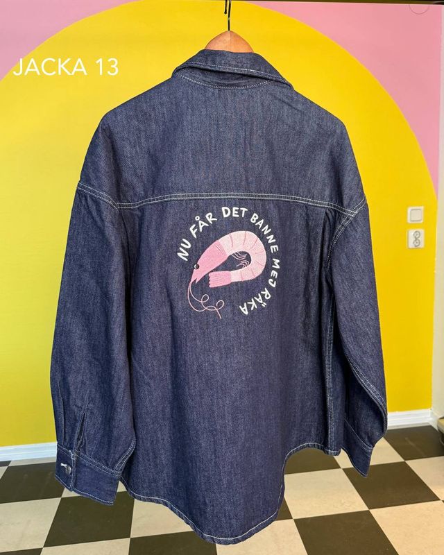 Broderad jacka Nr 13 | Banne mej räka | Second hand