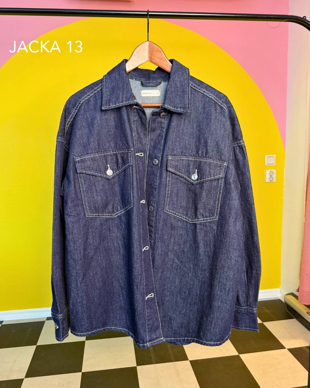 Broderad jacka Nr 13 | Banne mej räka | Second hand