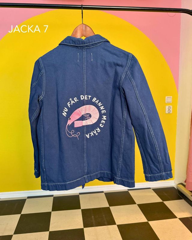 Broderad jacka Nr 7 | Banne mej räka | Second hand