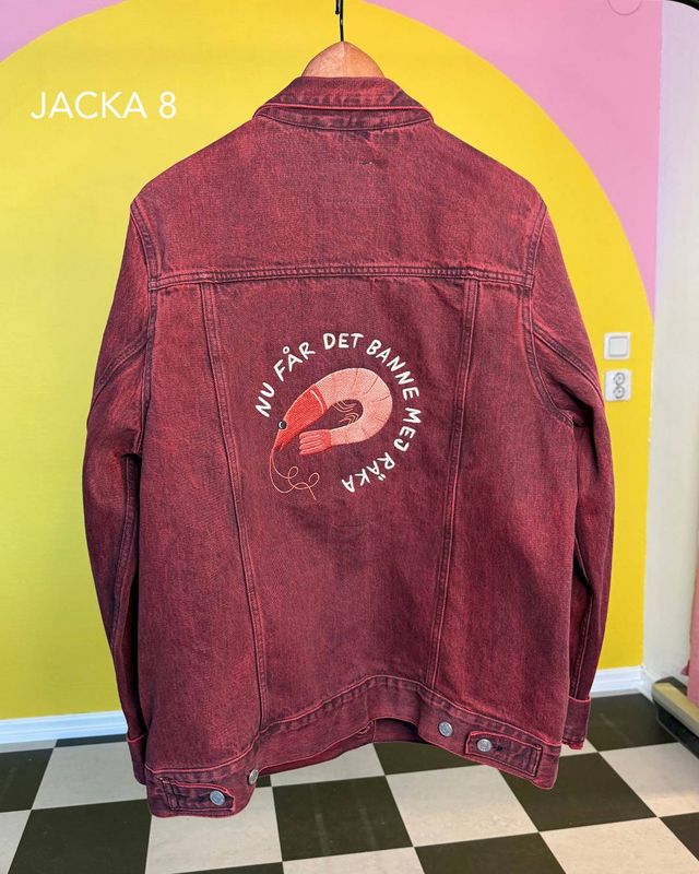 Broderad jacka Nr 8 | Banne mej räka | Second hand
