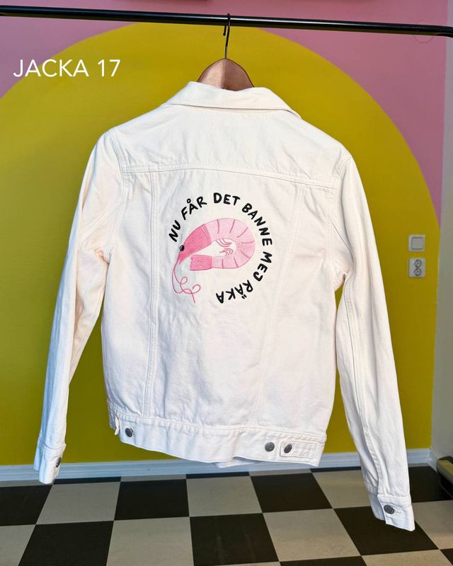 Broderad jacka Nr 17 | Banne mej räka | Second hand