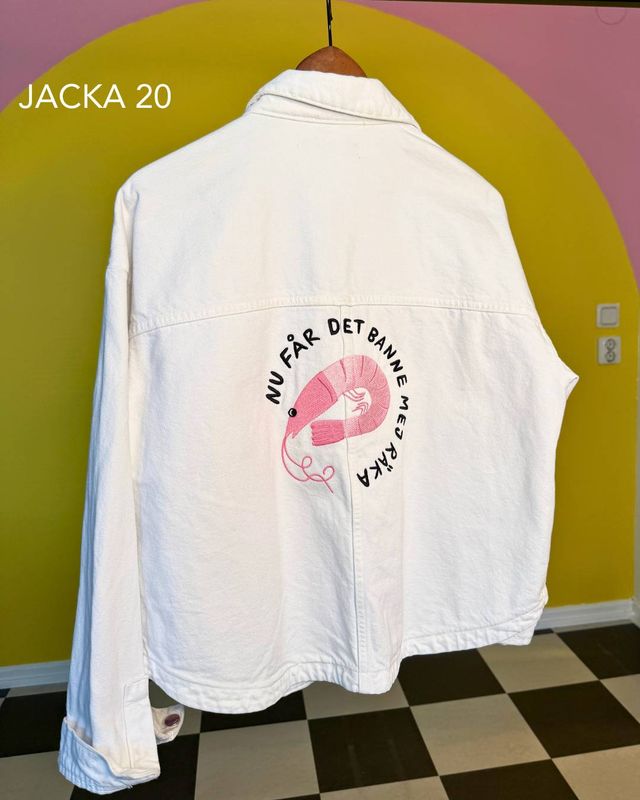 Broderad jacka Nr 20 | Banne mej räka | Second hand