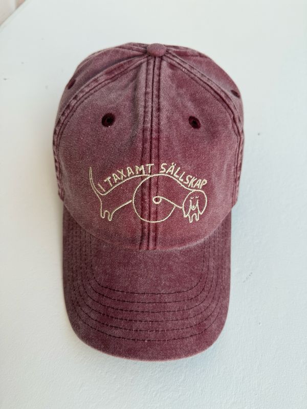 Keps | Taxamt Sällskap | Vintage Röd