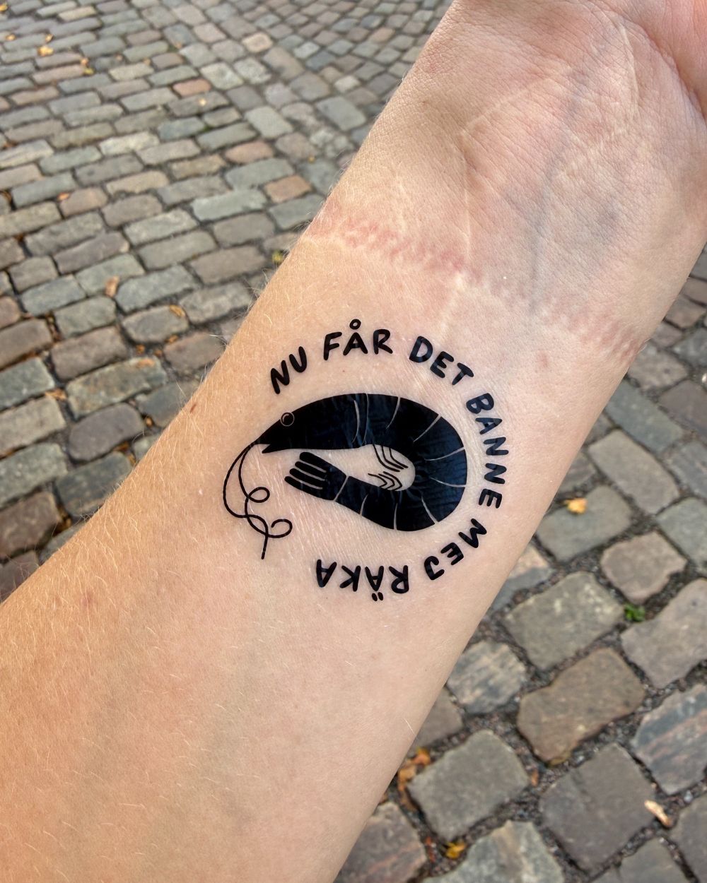 Tatuering / Gnuggis | Banne Mej Räka, 5cm