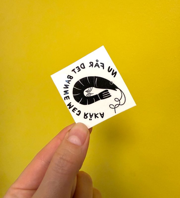 Tatuering / Gnuggis | Banne Mej Räka, 5cm