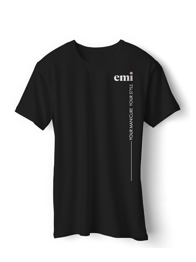 T-shirt black EMi