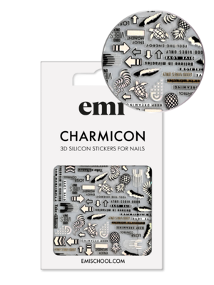 Charmicon 3D Silicone Stickers #213 Reflections