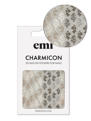 Charmicon 3D Silicone Stickers #225 Natural Pattern