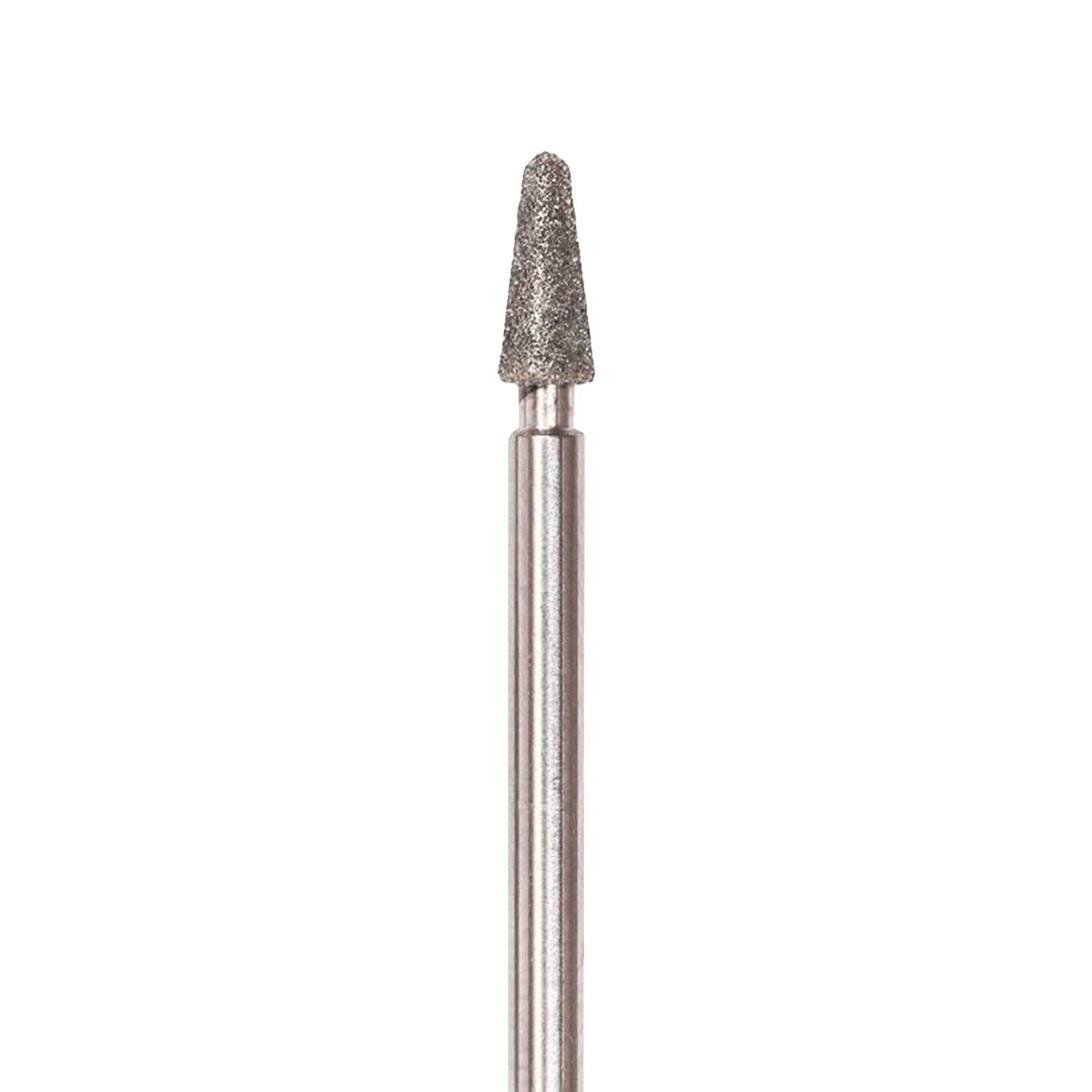 Rounded cone-shaped diamond coated rotary file, 3 mm, abrasiveness
