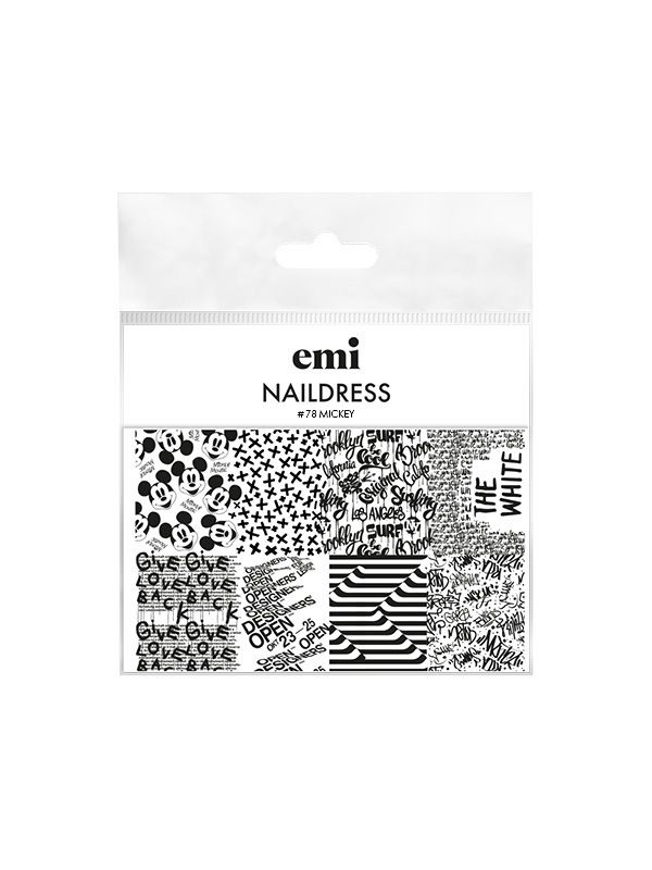 Naildress Slider Design #78 Mickey