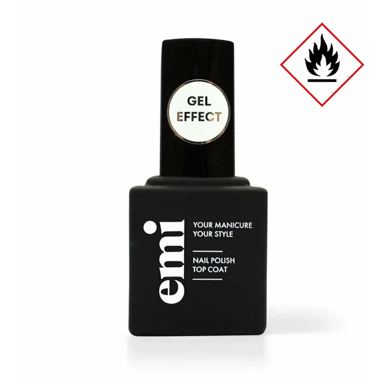 Ultra Strong Top Coat Gel Effect, 9 ml.