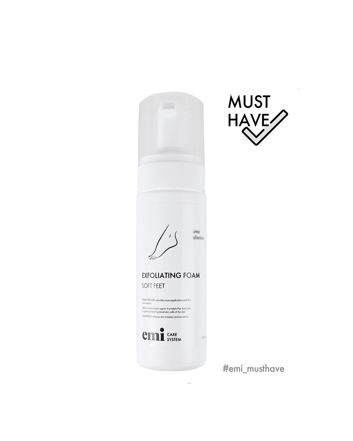 Exfoliating Foam, 150 ml.