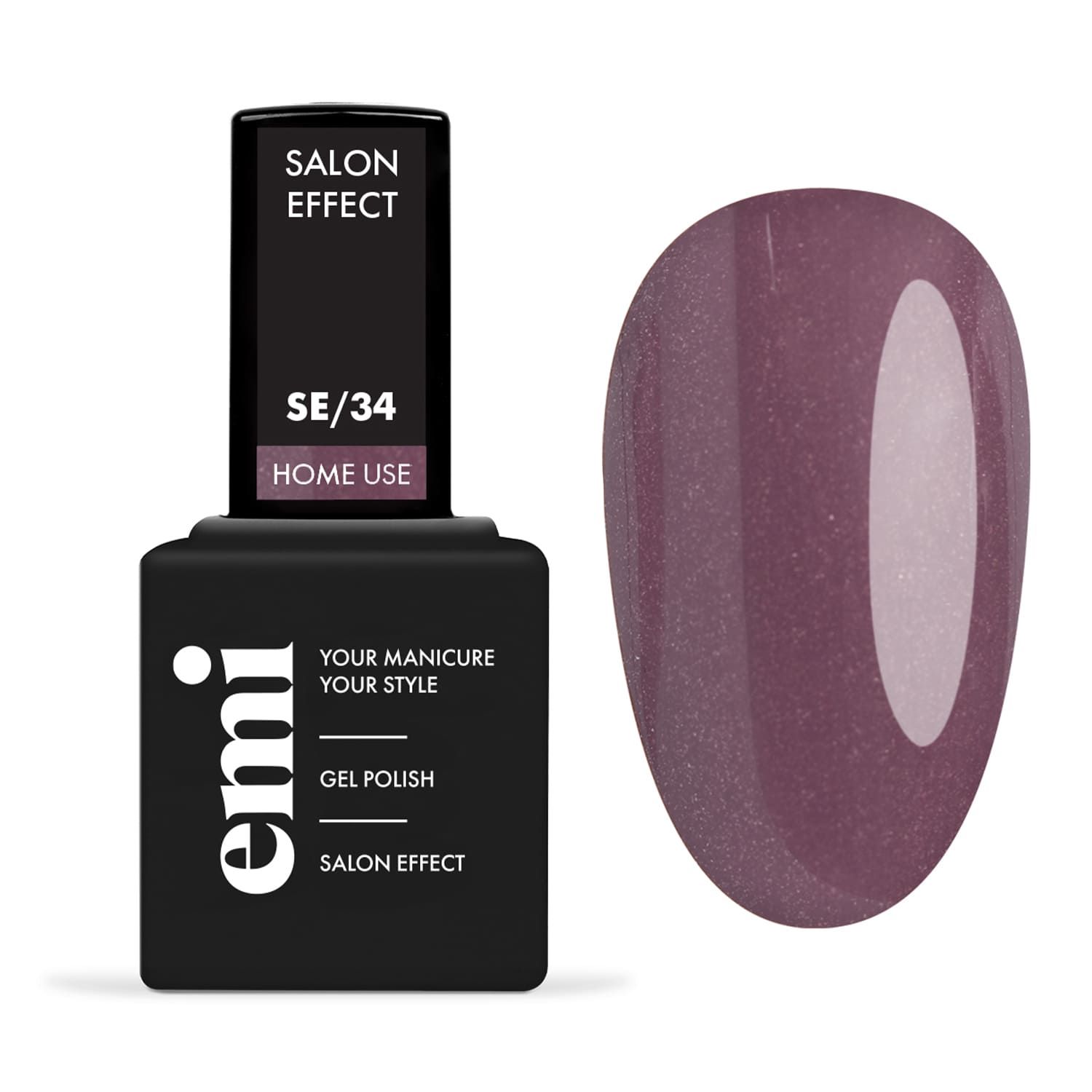 Gel Polish for HOME USE Salon Effect #34, 9 ml.