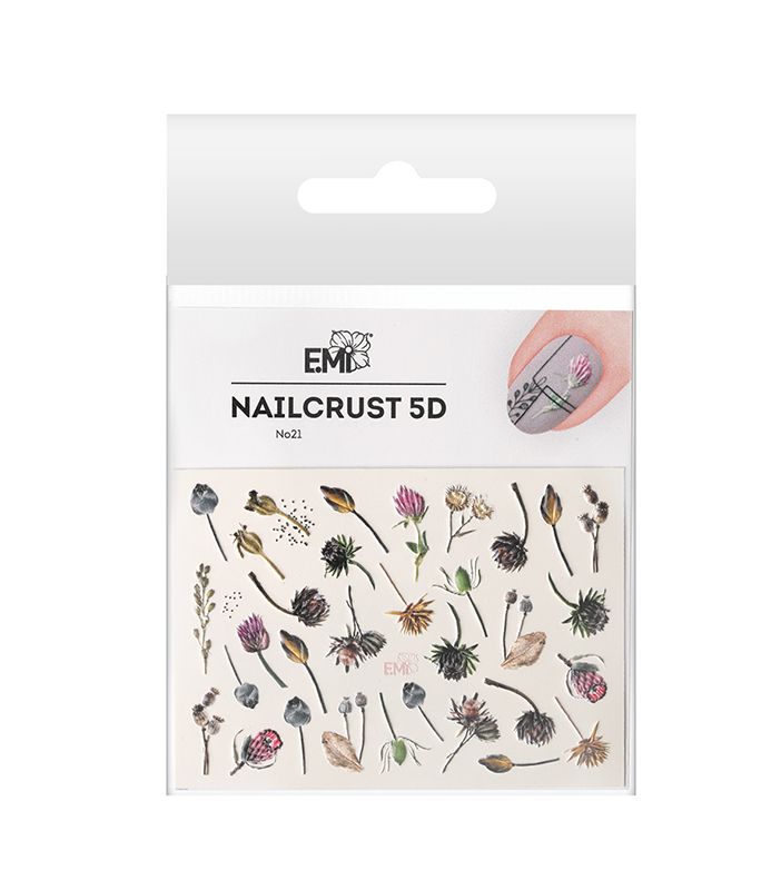 NAILCRUST 5D #21 Autumn Bouquet