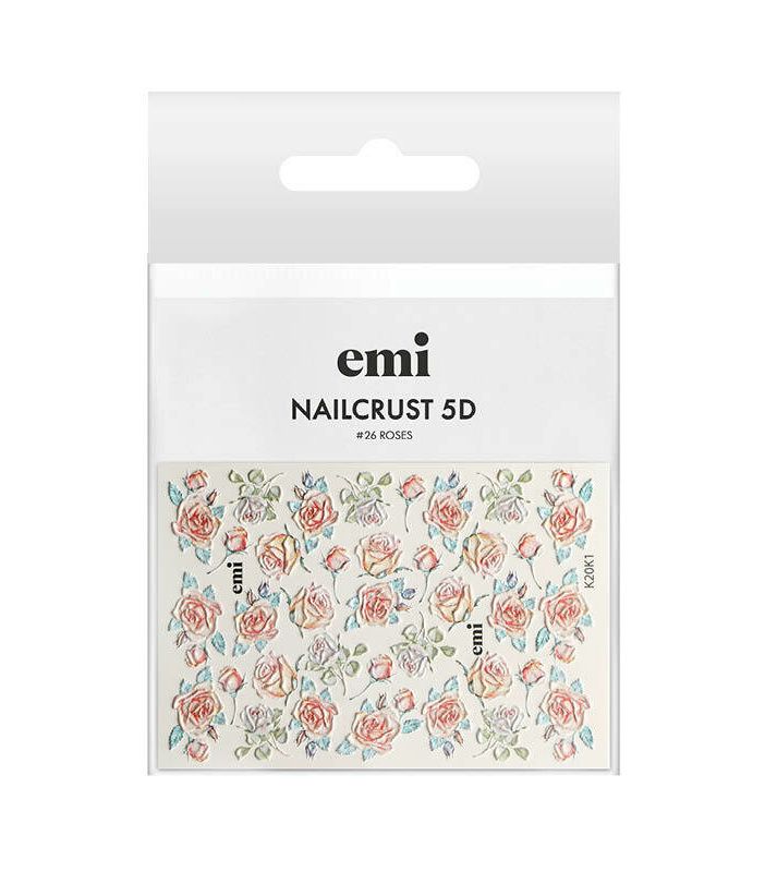 NAILCRUST 5D #26 Roses