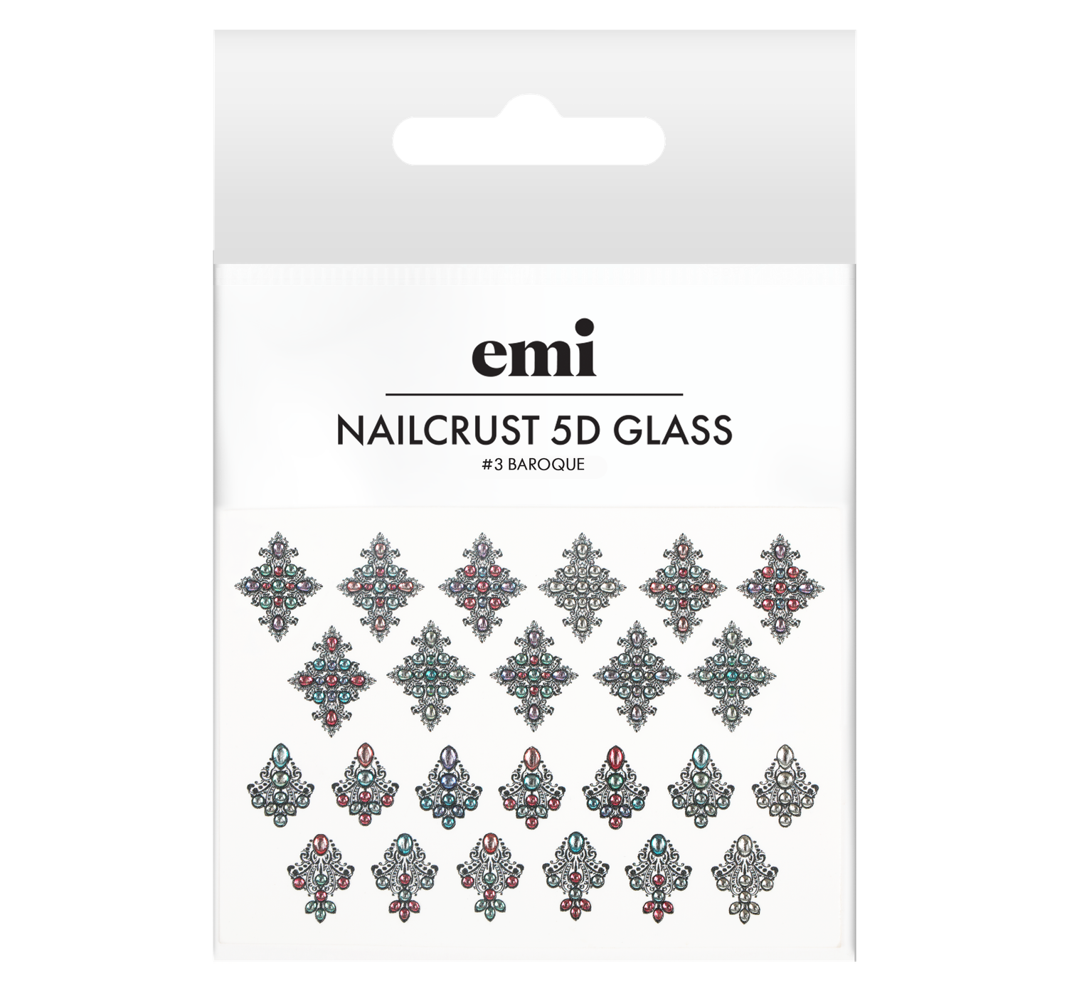NAILCRUST 5D GLASS #3 Baroque