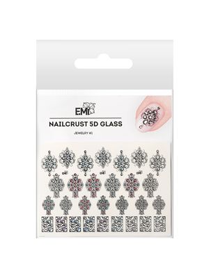 NAILCRUST 5D GLASS #1 Jewelry