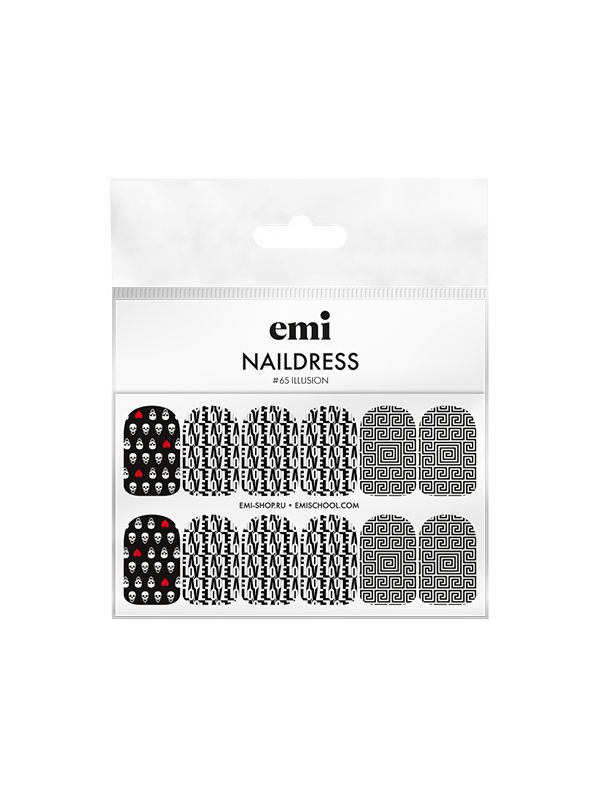 Naildress Slider Design #65 Illusion