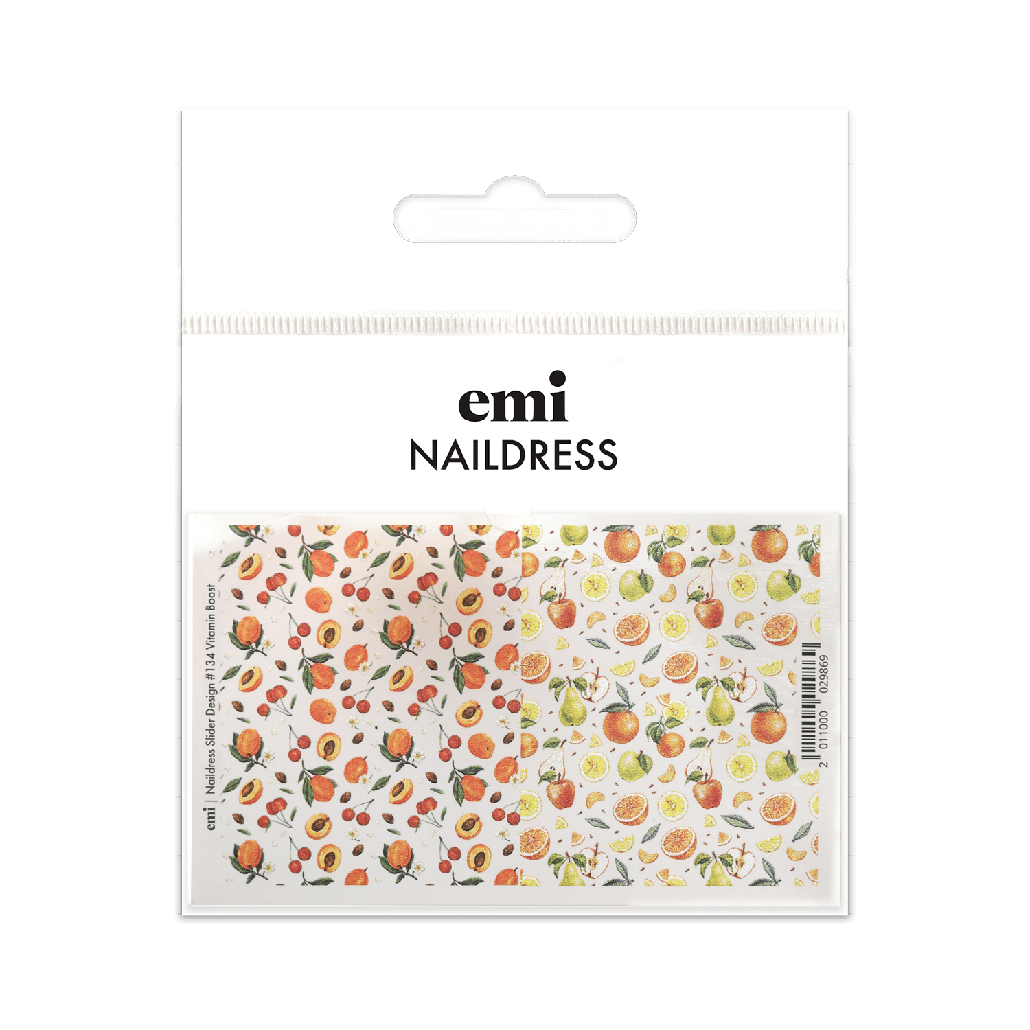 Naildress Slider Design #134 Vitamin Boost