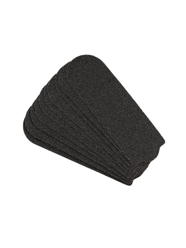 80 Grit Stainless Steel Pedicure File Refill, 10 pcs