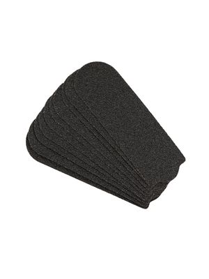80 Grit Stainless Steel Pedicure File Refill, 10 pcs