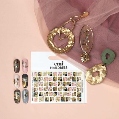 Naildress Slider Design #116 Marble and gold