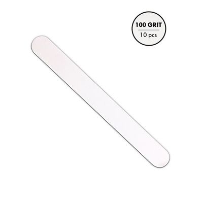 180 grit Manicure File Refill Straight Zebra, 10 pcs