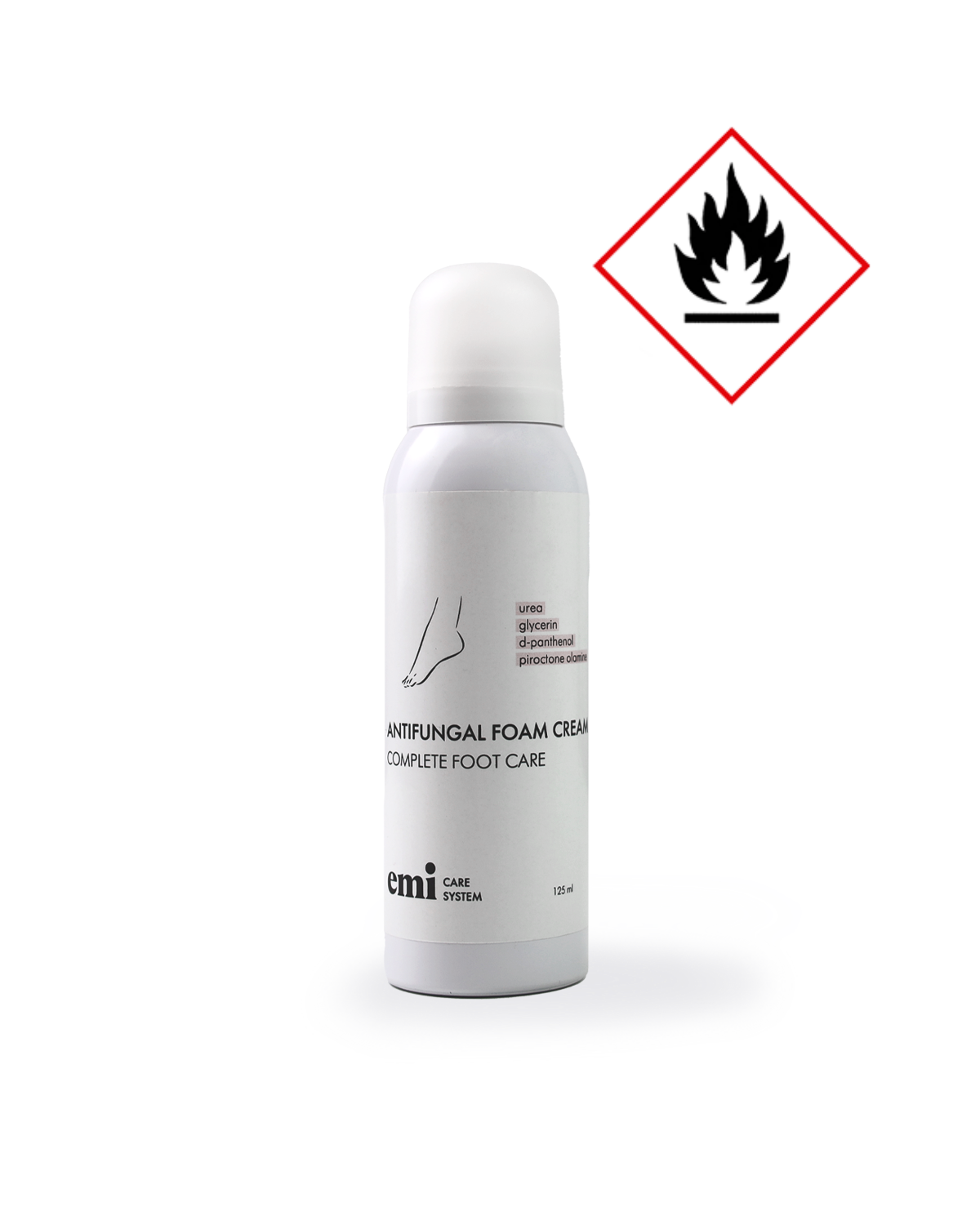 Antifungal Foam Cream, 125 ml.