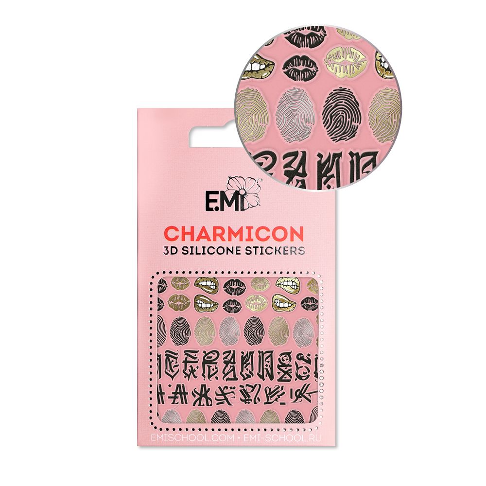 Charmicon 3D Silicone Stickers #146 Prints