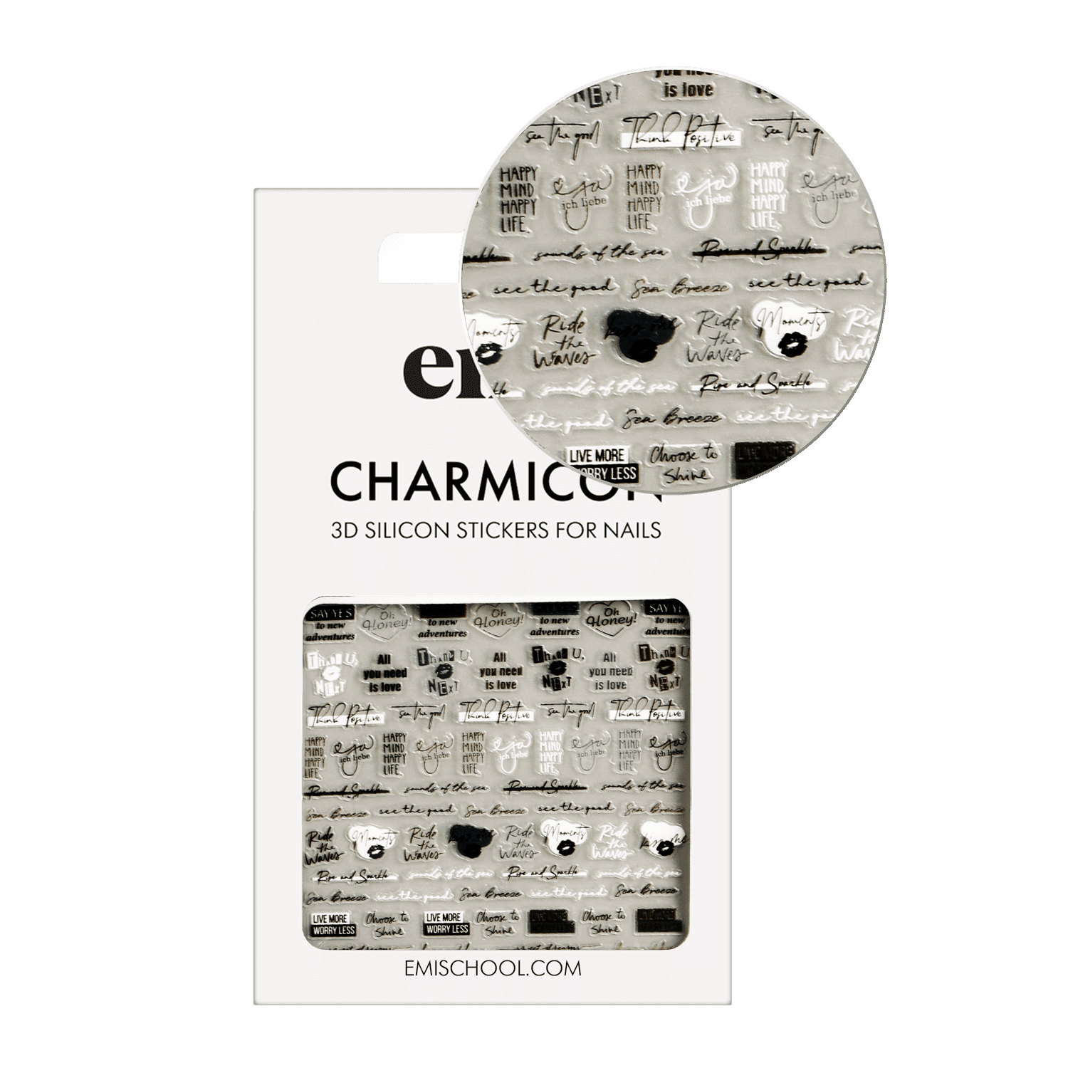 Charmicon 3D Silicone Stickers #249 Grace