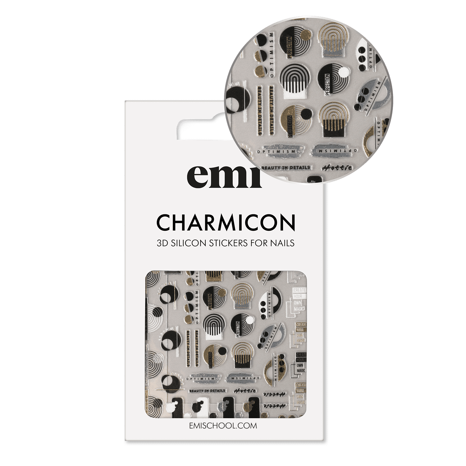 Charmicon 3D Silicone Stickers #239 Balance
