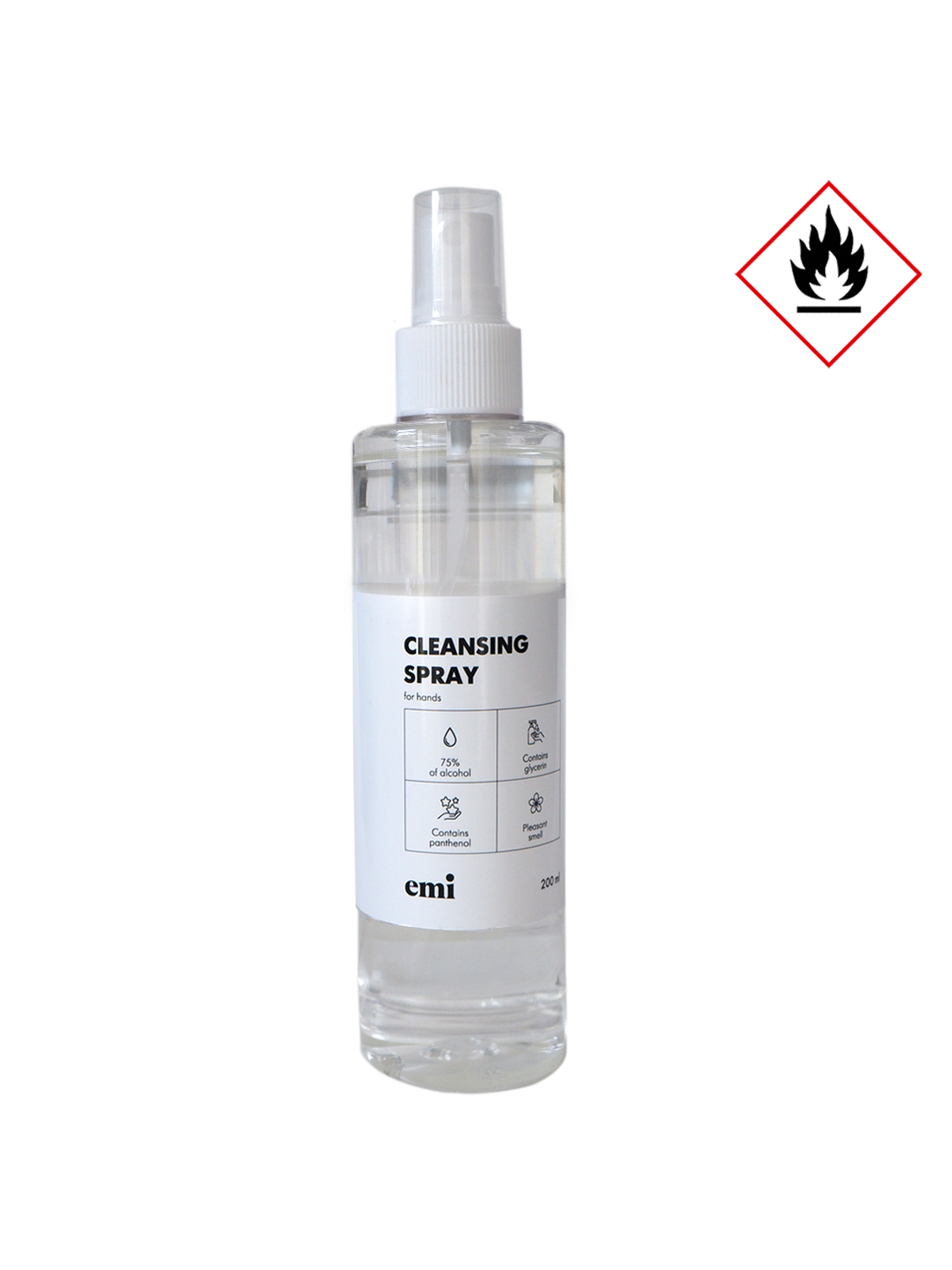 Cleansing spray