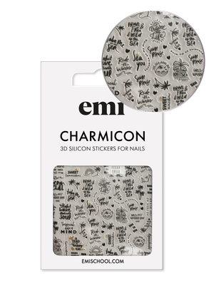 Charmicon 3D Silicone Stickers #234 Summer day