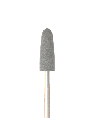 Cone-shaped silicone rotary file, 6 mm, Coarse abrasiveness