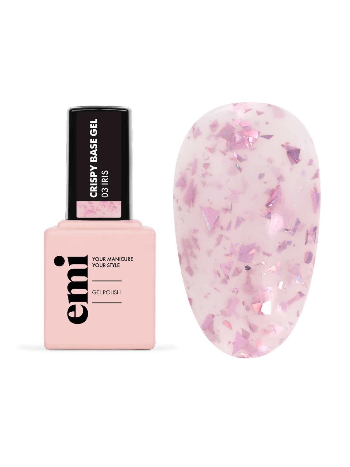 Crispy Base Gel #03 Iris, 9 ml.