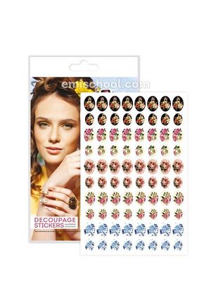 Decoupage Stickers 3D Vintage Roses #3