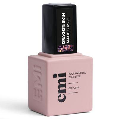 Dragon Skin Matte Top Gel, 9 ml.