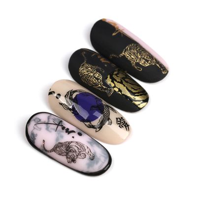 Charmicon 3D Silicone Stickers #254 Eastern Garden