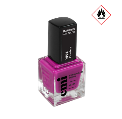 Nail Polish for Stamping Cheshire #W6, 9 ml.