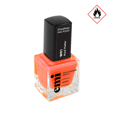 Nail Polish for Stamping Mad Hatter #W1, 9 ml.