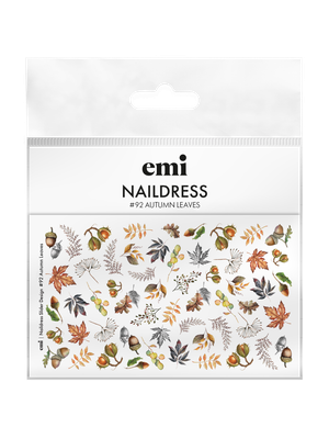 Naildress Slider Design #92 Autumn Leaves