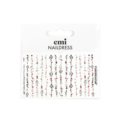 Naildress Slider Design #113 Flower chains